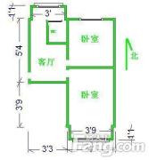 28中机场路小学重点双 两室精装 居住教育两不误