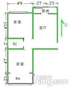 金亿城附近 美麟花园 70平两室精装修 无税 新百商圈 太和